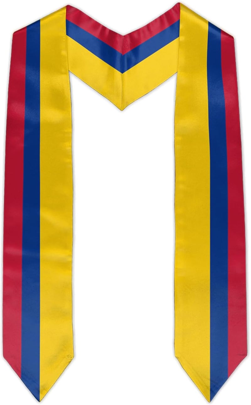 Vcmaluco Graduation Stole Graduation Sash Scarf Graduation Gift for International Student - Image 1